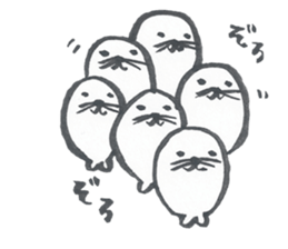 Goma of seals 2 sticker #10547382