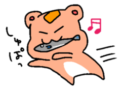 Lovery hamster's life2 sticker #10547521