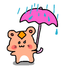 Lovery hamster's life2 sticker #10547531