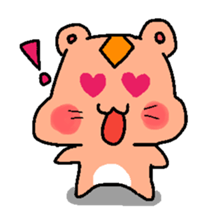 Lovery hamster's life2 sticker #10547544
