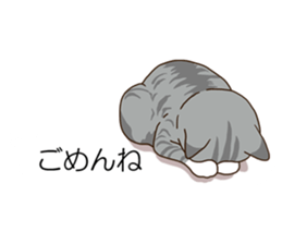 Balloon and cat to dynamic sticker #10547642