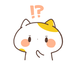 Yuruyuru Kansaiben nyanko sticker #10547787