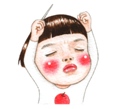 Ringochan.3 sticker #10548018