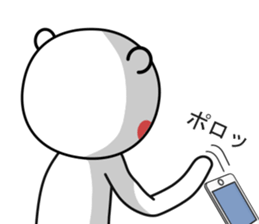 Red Cheeks Bear sticker #10548647