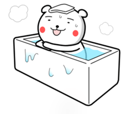 Red Cheeks Bear sticker #10548659