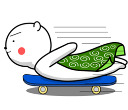 Red Cheeks Bear sticker #10548664