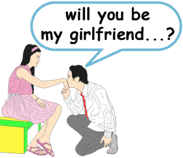 The love story of Syam (english ver.) sticker #10548673