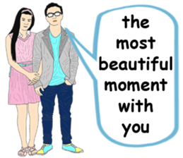 The love story of Syam (english ver.) sticker #10548674