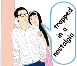 The love story of Syam (english ver.) sticker #10548676