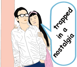 The love story of Syam (english ver.) sticker #10548676