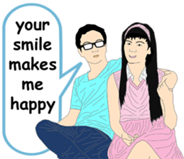 The love story of Syam (english ver.) sticker #10548677