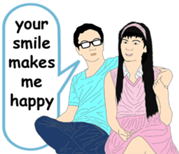 The love story of Syam (english ver.) sticker #10548677