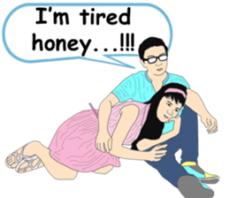 The love story of Syam (english ver.) sticker #10548679