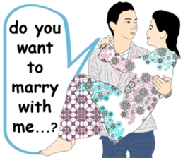 The love story of Syam (english ver.) sticker #10548681