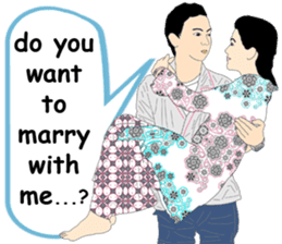 The love story of Syam (english ver.) sticker #10548681