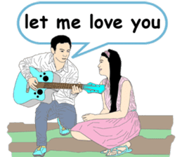 The love story of Syam (english ver.) sticker #10548682