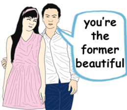 The love story of Syam (english ver.) sticker #10548684