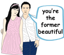 The love story of Syam (english ver.) sticker #10548684