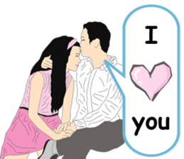 The love story of Syam (english ver.) sticker #10548685