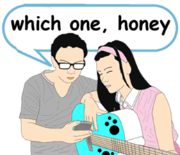 The love story of Syam (english ver.) sticker #10548687