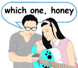 The love story of Syam (english ver.) sticker #10548687