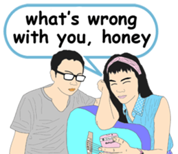 The love story of Syam (english ver.) sticker #10548688