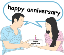 The love story of Syam (english ver.) sticker #10548689