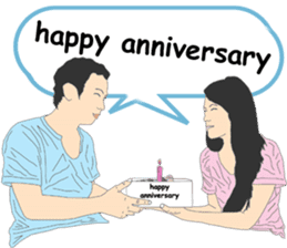 The love story of Syam (english ver.) sticker #10548689