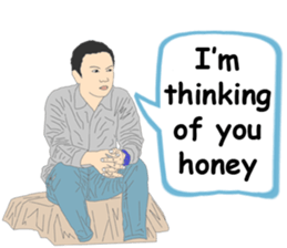 The love story of Syam (english ver.) sticker #10548697