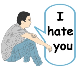 The love story of Syam (english ver.) sticker #10548698