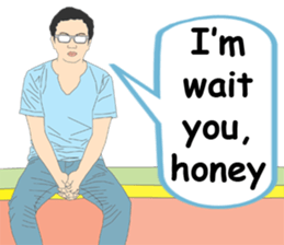 The love story of Syam (english ver.) sticker #10548700