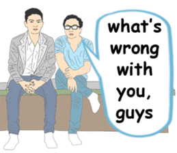 The love story of Syam (english ver.) sticker #10548705