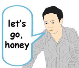 The love story of Syam (english ver.) sticker #10548707