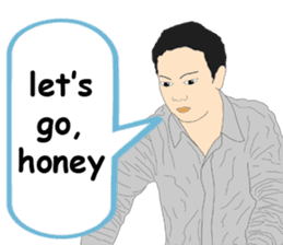 The love story of Syam (english ver.) sticker #10548707