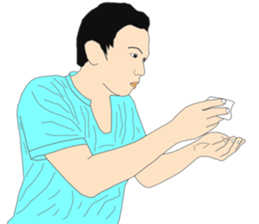 The love story of Syam (english ver.) sticker #10548709