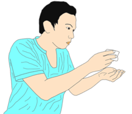 The love story of Syam (english ver.) sticker #10548709