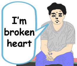 The love story of Syam (english ver.) sticker #10548711