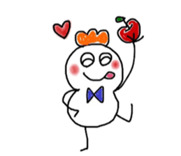 pleasantly ricechan sticker #10549164