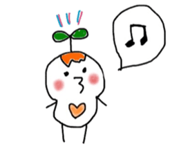 pleasantly ricechan sticker #10549180