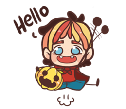 pumpkinman sticker #10550192