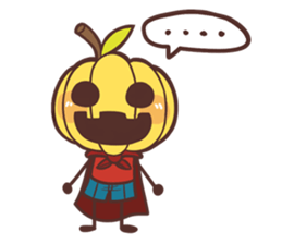 pumpkinman sticker #10550193