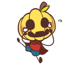 pumpkinman sticker #10550194