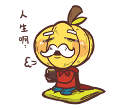 pumpkinman sticker #10550195