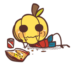 pumpkinman sticker #10550202