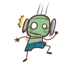 pumpkinman sticker #10550210