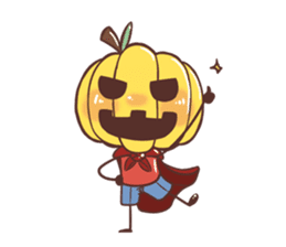 pumpkinman sticker #10550213