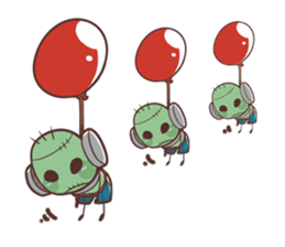 pumpkinman sticker #10550214