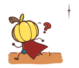 pumpkinman sticker #10550215