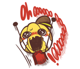 pumpkinman sticker #10550217