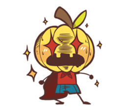 pumpkinman sticker #10550218